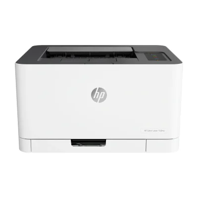 Imprimantă laser color HP 150nw Wireless, Duplex, Wi-Fi, 18 ppm mono, 4 ppm color, rezoluție 600x600 dpi, White