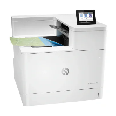 Imprimantă laser color HP LaserJet Enterprise M856dn, A3, Duplex, 56 ppm, Ethernet, White
