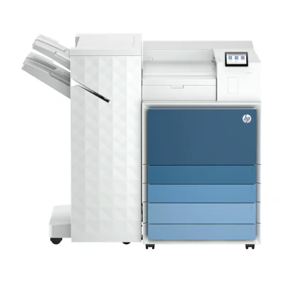 Imprimantă laser HP LaserJet Enterprise 8501x+, monocrom, A3, 70 ppm, duplex, 256GB SSD, Blue, White