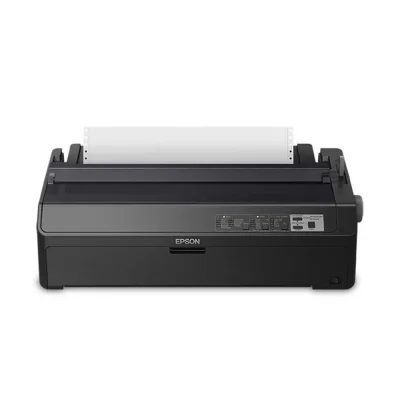 Imprimanta matriceala mono Epson FX-2190IIN, dimensiune A4, numar ace: 18, viteza 10cpi, rezolutie 240 x 144dpi, memorie 128KB, limbaje de printare ESC/P, IBM PPDS, interfata: Bidirectional parallel, USB 2.0, retea, consumabile: C13S015327, optional: