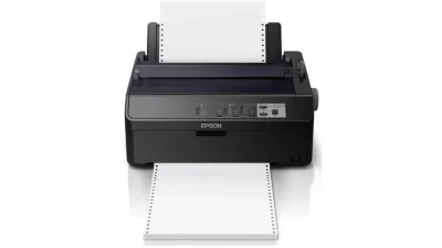 Imprimanta matriceala mono Epson FX-890IIN, dimensiune A4, numar ace: 2x9 pini, viteza 10cpi, rezolutie 240x144dpi, memorie 128KB, limbaje de printare IBM PPDS, ESC/P, interfata USB 2.0, Bidirectional parallel,retea, consumabile: S015329, optional: s