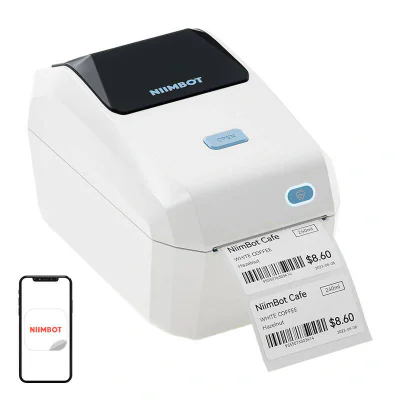 Imprimantă portabilă de etichete Niimbot K3 (crem)