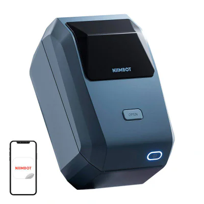 Imprimantă portabilă de etichete Niimbot K3W (albastru)