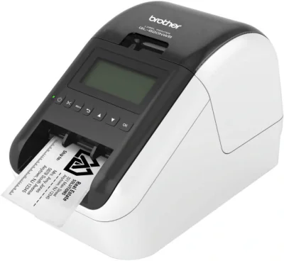 Imprimanta Termic direct BROTHER 300dpi QL-820NWBC, Viteza de tiparire: 176mm/s, Latime max de imprimare: 58mm|Conectiv: USB|Retea|WiFi|BT, Imp Cod de bare: DA, "QL820NWBCYJ1"