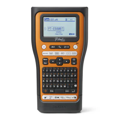 Imprimanta Transfer Termic BROTHER 180dpi PT-E560BTSP, Viteza de tiparire: 30mm/s, Latime maxima de imprimare: 24mm|Conectiv: mini-USB|WIFI, Imp Cod de bare:DA, "PTE560BTSPQL1"