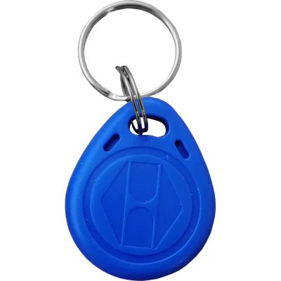 IN-EM tag blue round - Tag de proximitate RFID contactless cu o frecventă de 125 kHz, culoare albastră.
