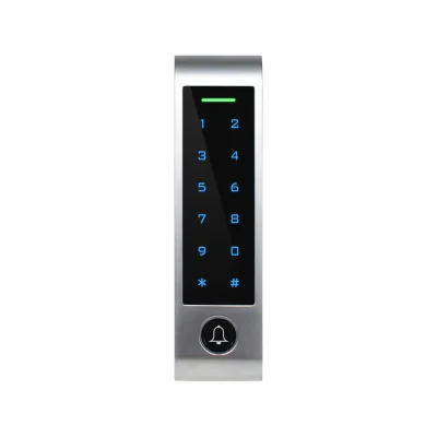 IN-H4-Dual WF - Cititor de carduri autonom (EM+MF) cu tastatură în carcasă antivandal Nivel de protectie IP66 cu iluminare de fundal. Sprijină comunicarea W