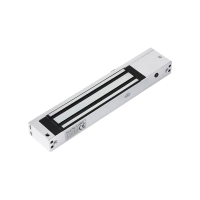 IN-L280B- magnetic lock 12v - Yală electromagnetică cu fortă de fixare aprox. 270 kg; Dimensiuni: 250*48*29mm, 12V/400mA si greutate: 2kg