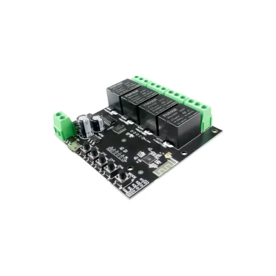 IN-RM3 - Modul de control acces cu relee inteligente WiFi pentru ecosistemul Tuya. 4 canale pentru a controla până la patru circuite electrice sau di