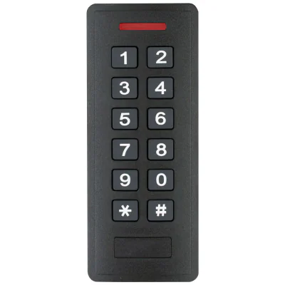 IN-WGRK1-EM - Cititor Wiegand cu tastatură, nivel de protectie IP66, functionează cu carduri la 125kHz, cu o distantă de citire de 4~8 cm.