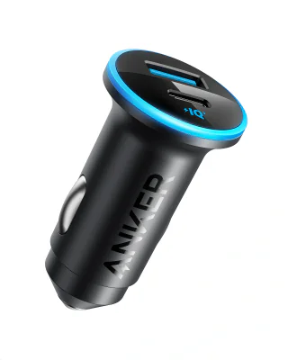 Incarcator auto Anker 323 52.5W negru