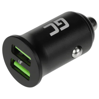 Încărcător auto USB Green Cell CADM-GC-36AA, 12-24 V DC