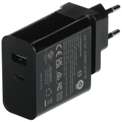 Încărcător de rețea USB MW POWER POSC65W-PD-EU, GaN, 65 W