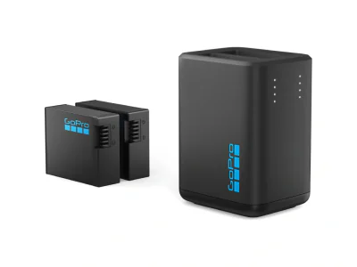 Incarcator dublu GoPro H13B+ 2 acumulatori Enduro1900mAh, port USB, indicator LED "AEDBD-201-EU"
