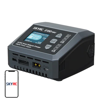 Încărcător inteligent SkyRC S100neo AC/DC