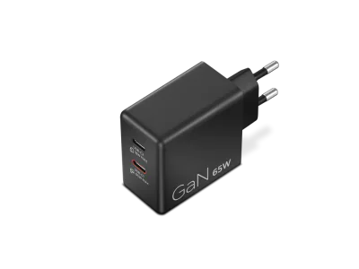 Incarcator Lenovo Dual USB-C 65W GaN; Port de incarcare: 2x USB-C; Input Power: 100-240~50/60Hz 1.5A; Lungime/ Tip cablu: 1.5M /Type C; Conectivitate: 2 pin; Dimensiuni (L x D x H): 120 mm x 120 mm x 35 mm; Greutate: 0.225 kg; Garantie: 1 an