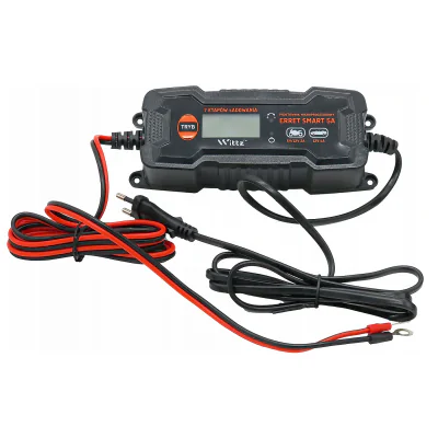Încărcător pentru acumulatori ERRET-SMART/5A, plumb-acid, 6 V / 12 V