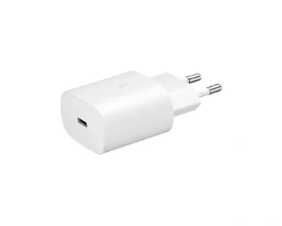 Incarcator retea 220V Samsung, USB Type C, 25W, fast charge, alb, "EP-TA800XWEGWW"