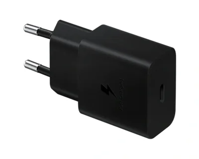 Incarcator retea 220V Samsung, USB Type C, fast charge, negru, "EP-T1510NBEGEU"