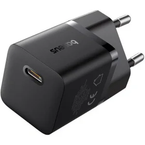 INCARCATOR retea Baseus GaN5 mini, Quick Charge 25W, 1 x USB Type-C, negru "P10110909113-00" - 6932172658175