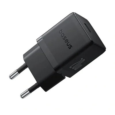 INCARCATOR retea Baseus Palm, Quick Charge 20W, 1 x USB Type-C 5V/3.0A, include cablu USB Type-C la USB Type-C 1m, alb "P10111602213-01" - 6932172677428