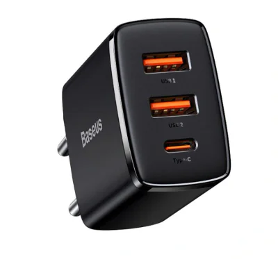 Incarcator Retea Baseus USB TypeCx2USB B