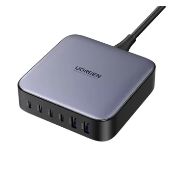 INCARCATOR retea Ugreen, "CD271", 4 x USB Type-C, 2 x USB, 200w, negru "40914" - 6957303849130