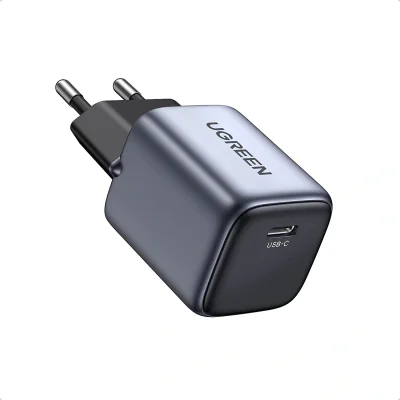 INCARCATOR retea Ugreen, Nexode "CD318" Quick Charge 20W GaN, 1 x USB Type-C 5V/3A, negru "90664"