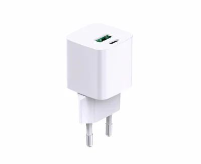 INCARCATOR SERIOUX 30W USB-C & USB-A de perete, Alimentator/încărcător cu USB, Ieșire USB-C: USB-C: 5V/3A, 9V/3A, 12V/2,5A, 15V/2,0A, 20V1,5A (30W) PPS: 3,3V-11V/3,0A, 3,3V-16,0V/2,0A (33W), USB-A: 5V/3A, 9V/2A, 12V/1,5A (18W) USB-C+USB-A: 5V/3A (15W