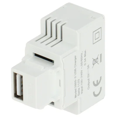 Încărcător USB FX-USB-3A/W, ieșire USB-A, max. 15 W