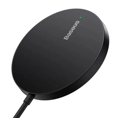 Incarcator wireless Baseus Simple Mini3, putere 15W, cablu USB Type-C la USB Type-C, negru