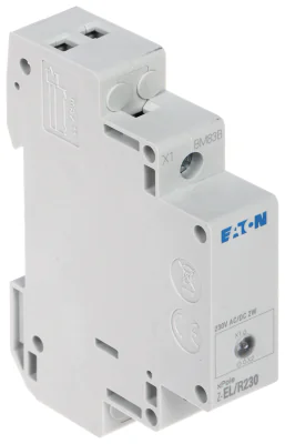 Indicator LED pe șină DIN TS-35 EATON Z-EL/R230, simplu, roșu