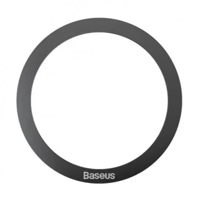 INEL METALIC Baseus Halo, magnetic, pachetul contine 2 bucati, negru "PCCH000001" - 6932172612832