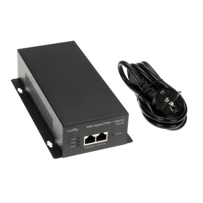 Injector PoE CUDY POE350, 90 W, IEEE 802.3af/at
