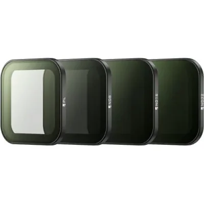 Insta360 4-Filter Set for Ace Pro, material Glass, Aluminum, Silicone, ND8, ND16, ND32, and Polarizer Filter