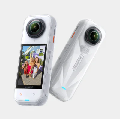 Insta360 X5. HD type: 8K Ultra HD, Maximum video resolution: 7680 x 3840 pixels, Maximum frame rate: 120 fps. Total megapixels: 72 MP, Optical sensor size: 25.4 / 1.28 mm (1 / 1.28"), Maximum image resolution: 11904 x 5952 pixels. Field of view (FOV)