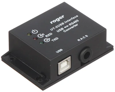 Interfață de comunicație Roger UT-2USB, RS-485, IP30