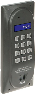 Interfon analogic ACO CDNA-ST, pentru ACO CDN, montaj îngropat sau aparent