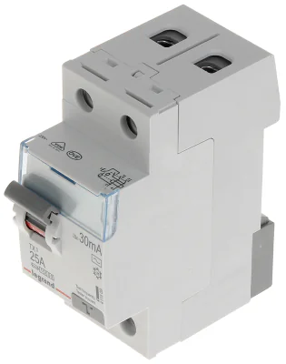 Întrerupător diferențial monofazat LEGRAND LE-411509, 25 A, 30 mA, tip AC
