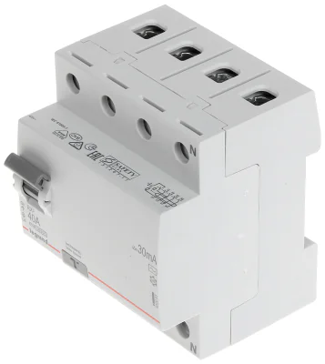 Întrerupător diferențial trifazat LEGRAND LE-402063, 40 A, 30 mA, tip AC
