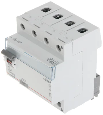 Întrerupător diferențial trifazat LEGRAND LE-411707, 25 A, 30 mA, tip AC