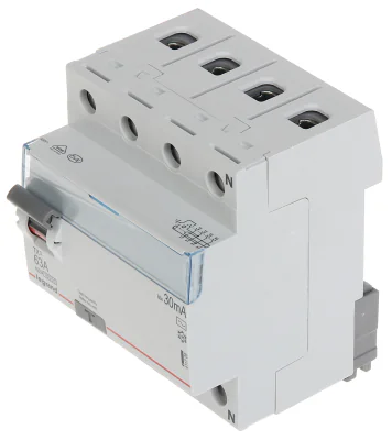 Întrerupător diferențial trifazat LEGRAND LE-411709, 63 A, 30 mA, tip AC