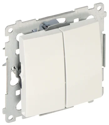 Întrerupător dublu KONTAKT SIMON DW5.01/11-SIMON54, 250 V, 10 A