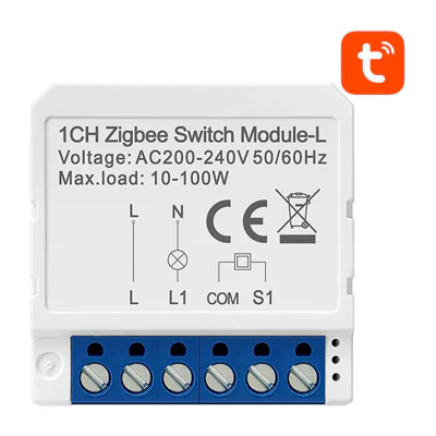 Întrerupător inteligent de prize TUYA fără neutru ZigBee Avatto LZWSM16-W1