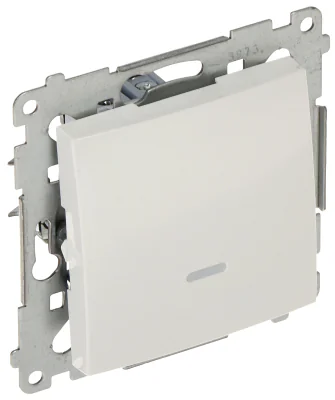 Întrerupător simplu cu iluminare KONTAKT SIMON DW1AL.01/11-SIMON54, 250 V, 16 A
