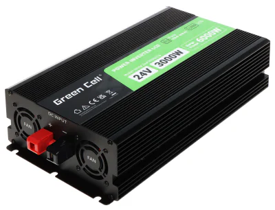 Invertor DC/AC Green Cell INV/24P3000/LCD-GC
