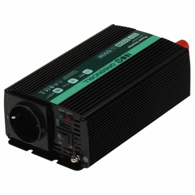 Invertor DC/AC Green Cell INV03DE-GC, 12 V DC