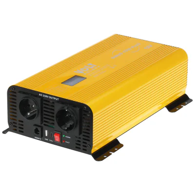 Invertor DC/AC VOLT Polska SINUS-PLUS-1500-12/230V, intrare 10,5-15,5 V DC