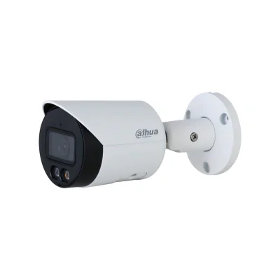 Camera de supraveghere Dahua IPC-HFW2249S-S-IL-0280B IP AI WizSense Full Color, 2MP, 2.8mm, IR 30m, microfon, PoE, IP67