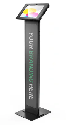 IPAD 10-11 GEN APEX ENCLOSURE/BRANDABLE FLOOR STAND